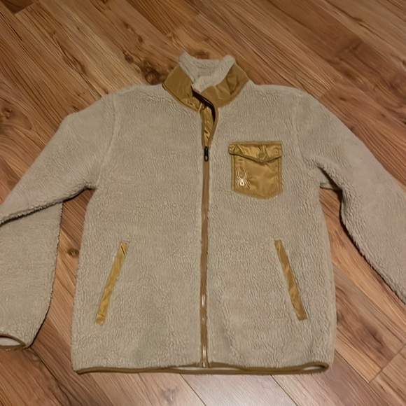 Men’s Spyder Lightweight Sherpa Jacket - Picture 1 of 3